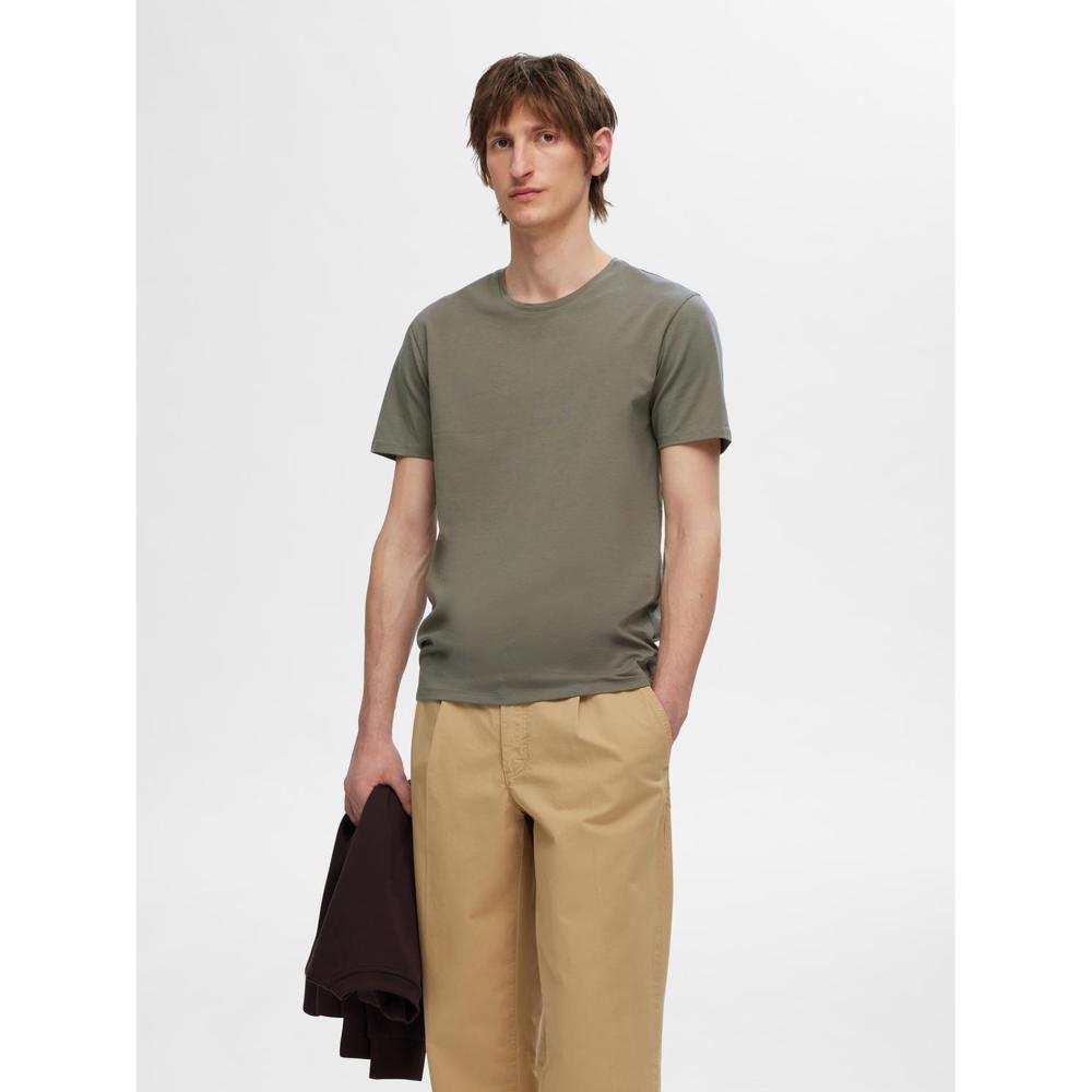 Selected Homme Pima Short Sleeve O-Neck T-Shirt
